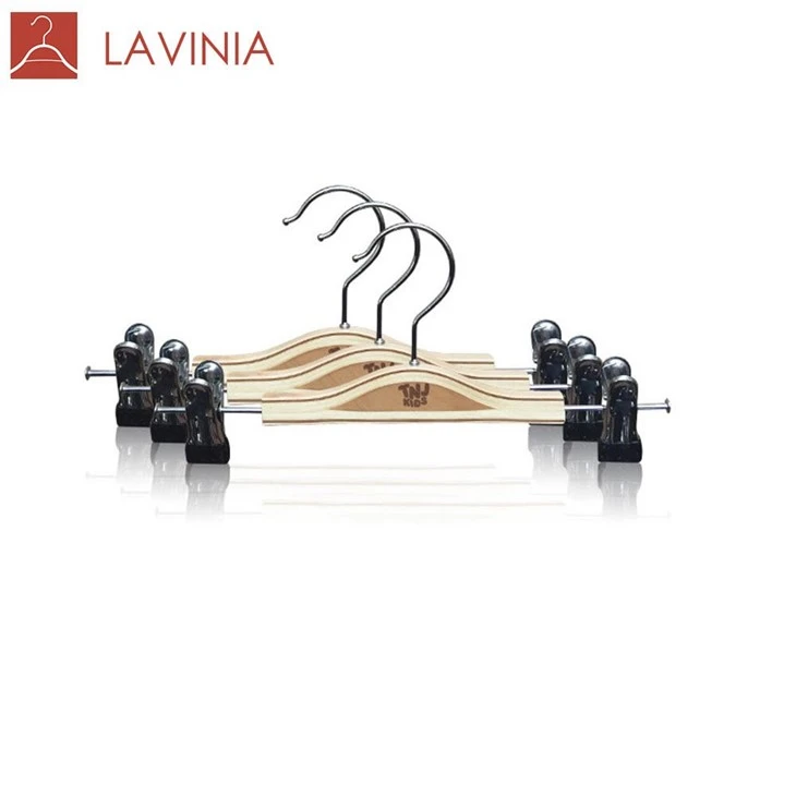 Laminated Wooden Plywood Clothes Hangers For Shirts